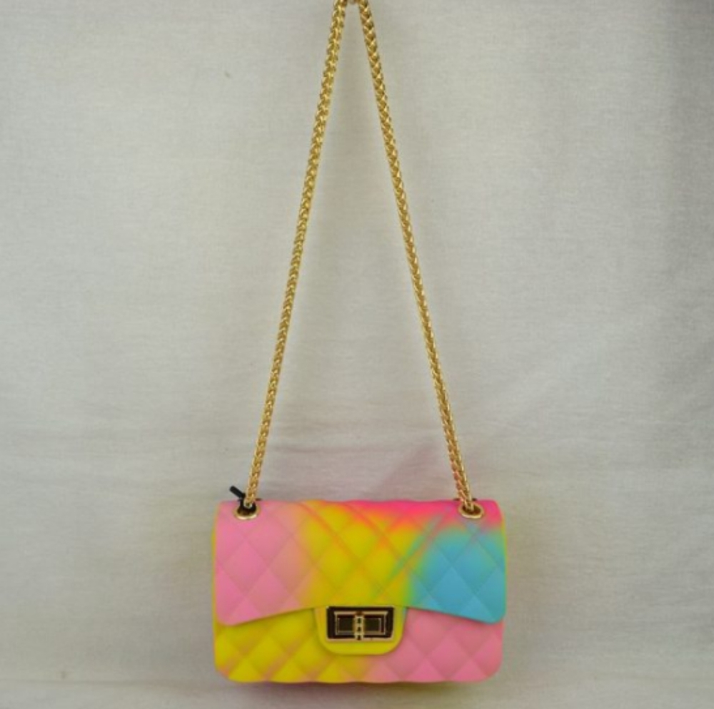 Multi color mini bag